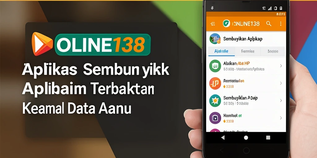 Antarmuka user-friendly ONLINE138 untuk menyembunyikan aplikasi.